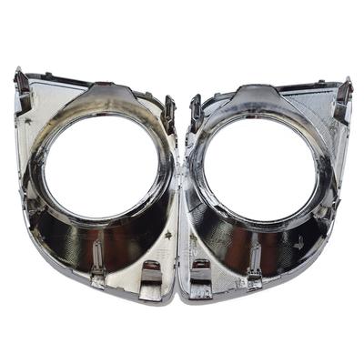 2 Stück Nebelscheinwerferblende Zierleisten Set Chrom ABS Links & Rechts Für 2009-2012 Toyota Venza