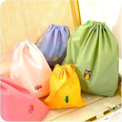 Waterproof Drawstring Storage Bag - Portable Dustproof & Moistureproof, for Clothes Organization and Separation