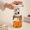 SW Panda Ceramic Travel Tea Set (1 Pot, 4 Cups)