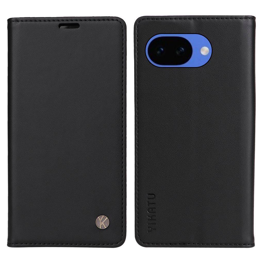 For Google Pixel 10a Phone Cases YIKATU Magnetic Closure PU Leather Mobile Cover