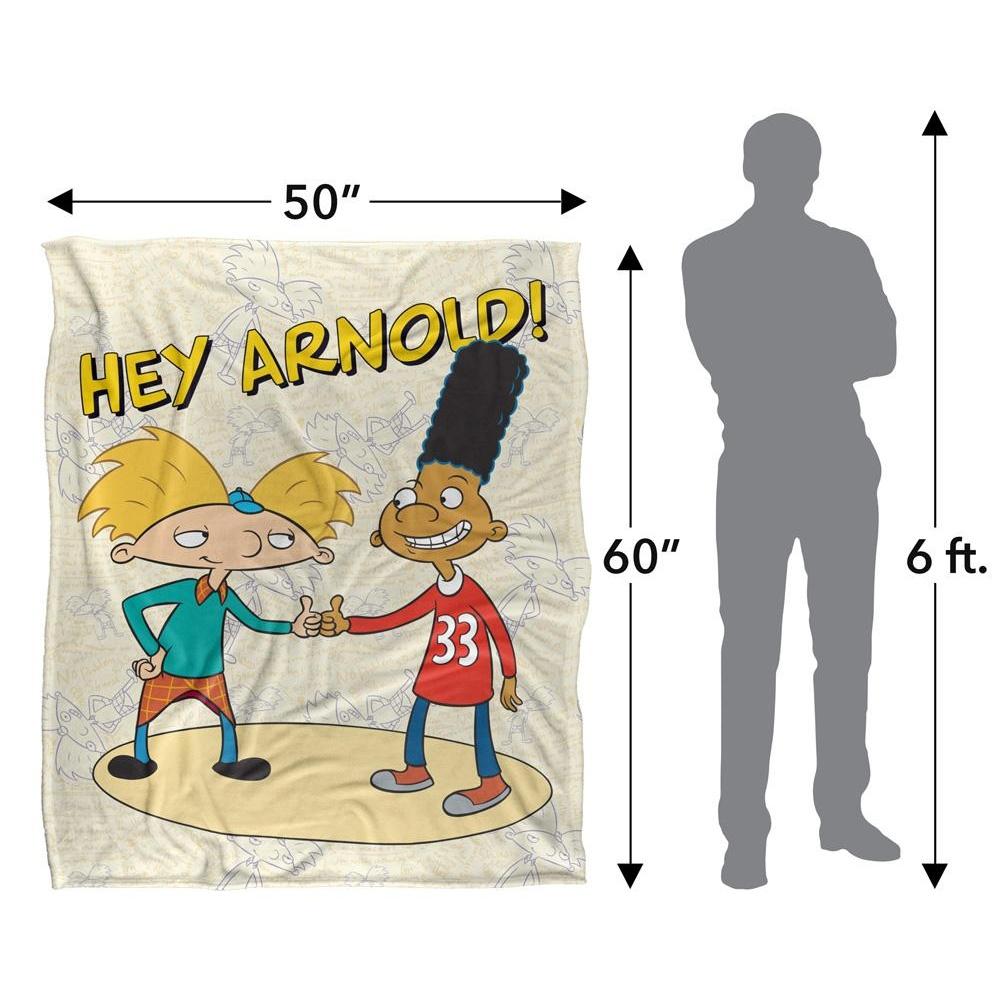 Hey Arnold! Seidigweiche Arnold & Gerald Superweiche Decke