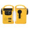 Hand Crank Solar Radio AM FM SW Emergency Radio with LED Flashlight Reading Light MP3 Player for Outdoor Camping