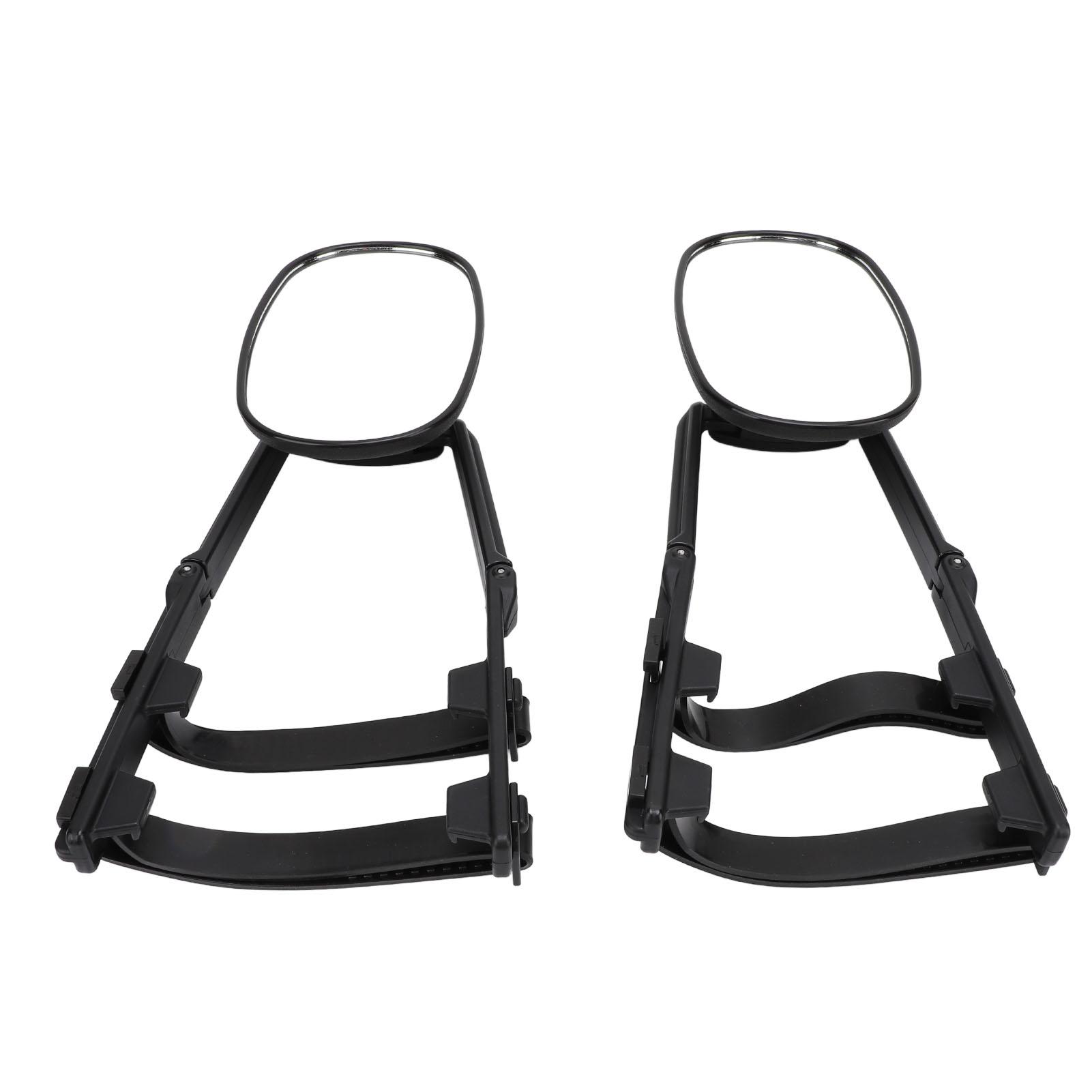 

1 Pair Mirror Extenders for Towing Clip On Towing Mirrors 360 Degree Adjustable Trailer Rearview Mirrors for Cars