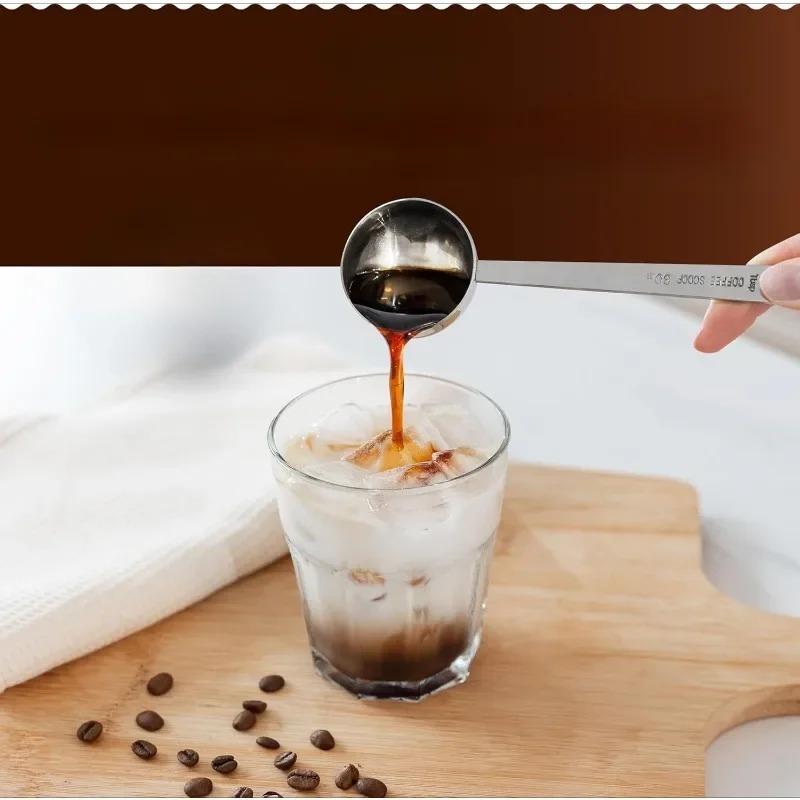 stainless steel tablespoon measure spoon, coffee scoop ,long handle coffee scoop suitable for coffee powder and coffee making