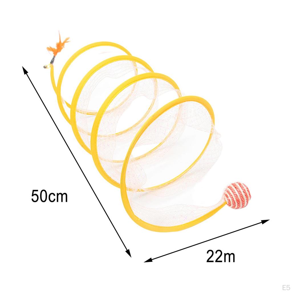 Collapsible Cat Tunnel for Indoor and Outdoor Fun