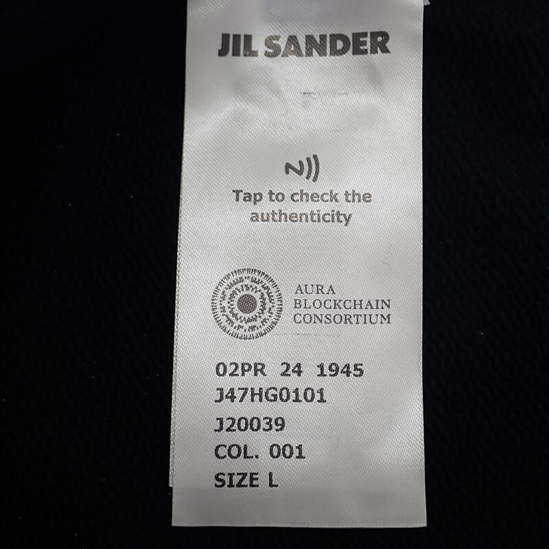 JIL SANDER  J47HG0101 L Parker black cotton mens