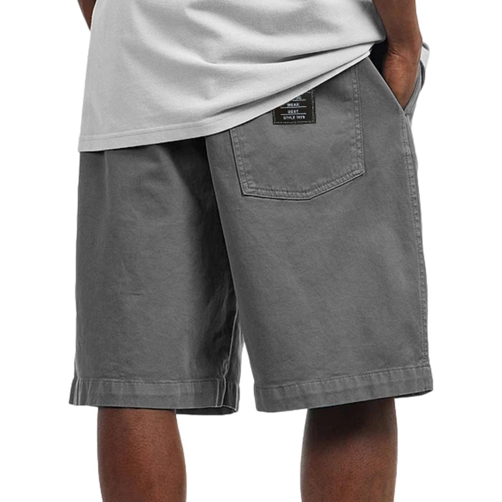 Men's Cargo Shorts Men's Elastic Waist Outdoor Sports Shorts
