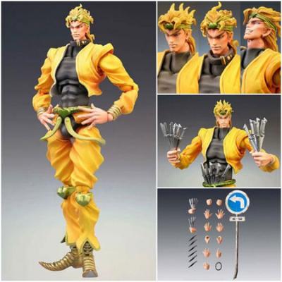 Jojo';s Bizarné dobrodružstvo Dio Brando Anime Super akčná figúrka Model socha