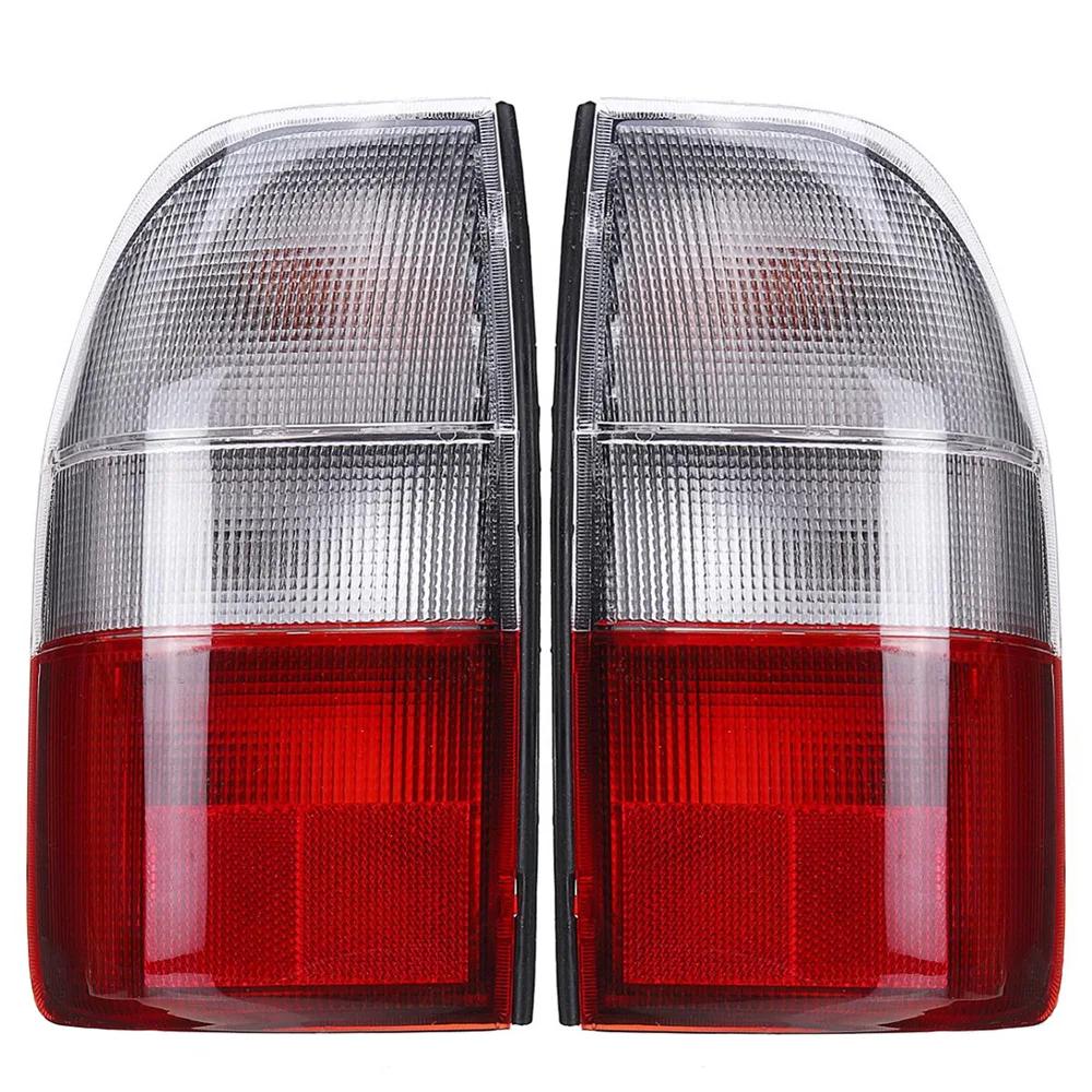 Rear Light Lamp In Clear & Red For Mitsubishi L200 MK3 1995-2006