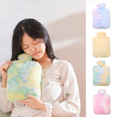 Cartoon Hot Water Bottles Plush Portable Water Bag For Women Child Water-Filled Explosion-Proof Winter Hand Warming