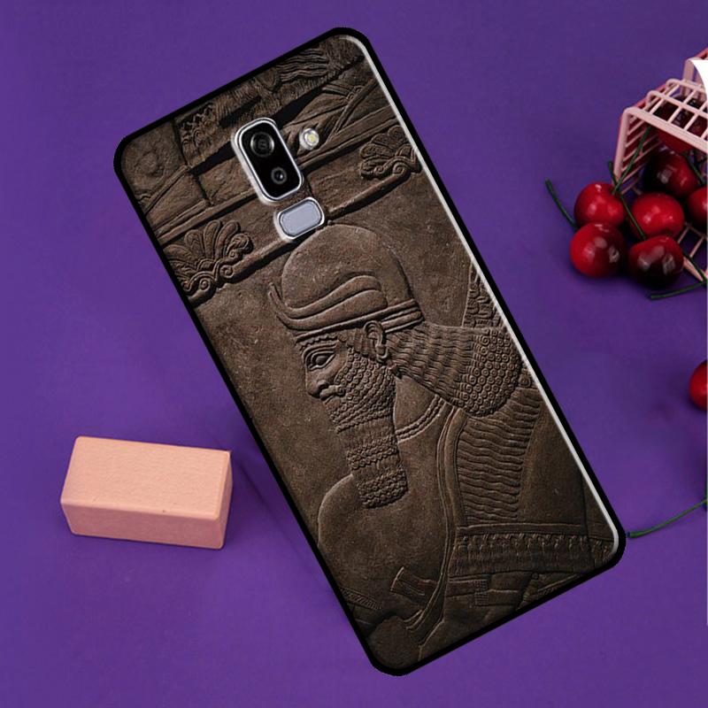 Assyrian Lamassu Winged Bull For Samsung Galaxy M35 M55 M15 M56 M36 M16 M31 M11 M13 M53 M12 M32 M52 M14 M34 M54 M06 Case