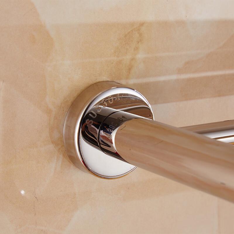 Cmaos 60cm Thickened Stainless Steel Bath Towel Rack