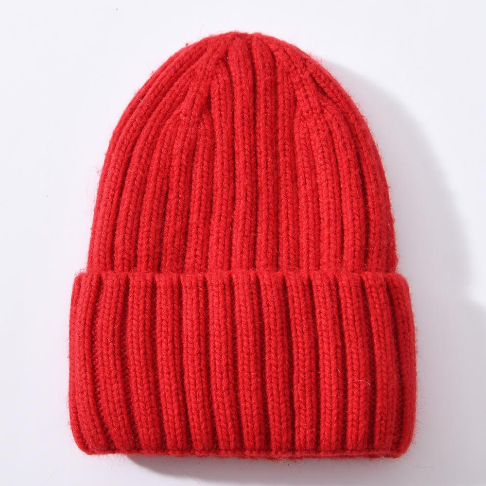 Jxwatcher Fashion Wholesale Blank Unisex Satin Lined Beanie Hat Custom Logo Soft Winter Knit Satin Beanie One Size красный