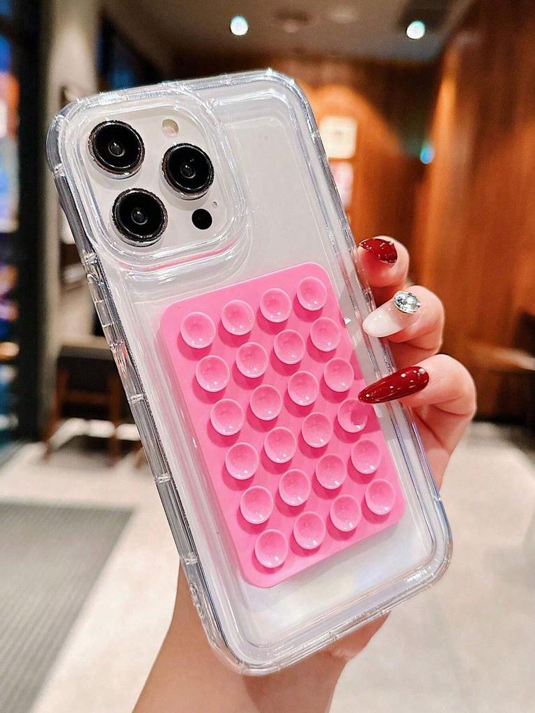 Silikon-Saugfuß Handyhalterung Freisprech-Handyständer Flugreisen-Essential Kompatibel mit jedem Smartphone