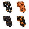 Reusable Natural Friendly Halloween Necktie Lightweight Comfortable Party Costume Styling For Adults
