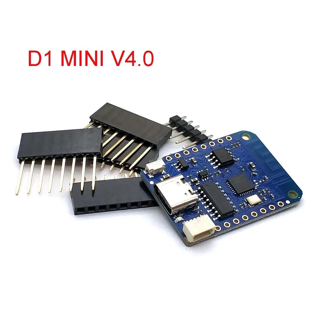 

WeMos D1 Mini Pro V3.0 NodeMcu 4MB/16MB Байт Lua WIFI Плата для розробки Інтернету речей на базі ESP8266 CH340G Nodemcu V2 D1 MINI V4.0 TYPE-C