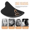 Professional Gua Sha Facial Tool Made of Premium Ox Horn for Face Neck Shoulder Feet Massage Smooth Edges Portable Lymphatic