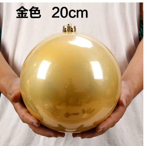 Large Christmas Ball Decorations,1 Shatterproof Plastic Hanging Christmas Ball Decoration, Christmas Tree Decoration