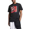 Air Jordan Basketball Sports Crew Neck Logo Short Sleeve T-Shirt Men Tops Black CZ2349-010