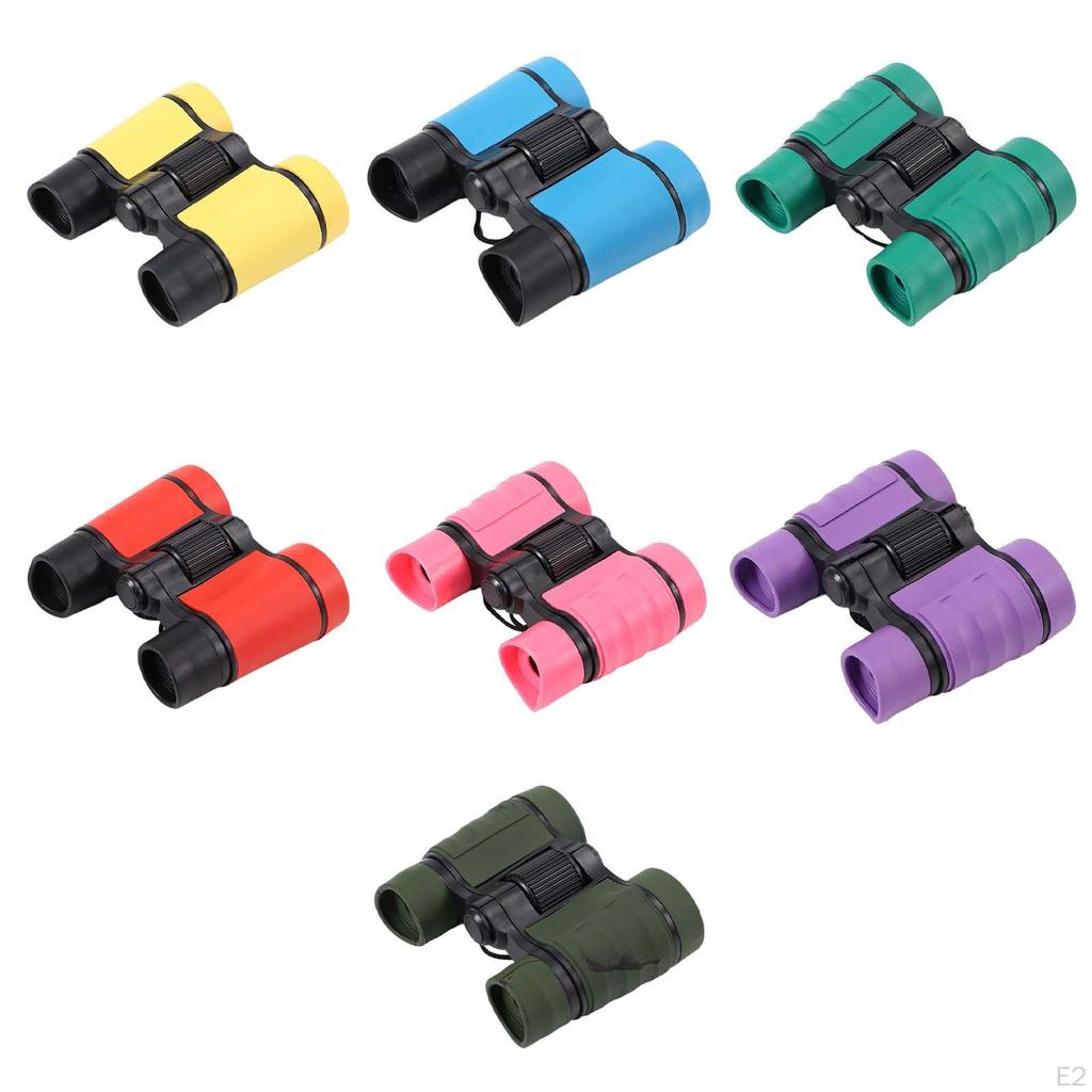 Lightweight Binoculars S Toy Educational Learning Adjustable Focus for Sightseeing Hiking