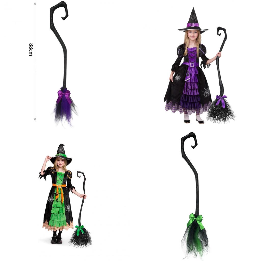 Game Themed Girl Witch Costume Set With Mesh Fabric For Childrens Cosplay Fun