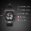 RORIOS Men's Watch with Date Display, Quartz Movement, Luminous Movement, Lightweight, Waterproof, Perfect for Work or Commuting, Stylish, Popular,