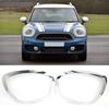 New 2Pcs Car Headlight Trim Left and Right Headlight Frame Bezel Surround Cover for BMW Mini F60 F61 2017-2025 Car Accessories