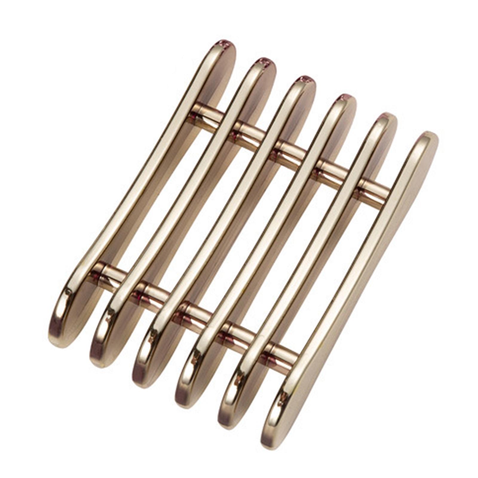 

Подставка для кистей для дизайна ногтей, 5 ячеек, органайзер для кистей для макияжа, держатель для ручек для дизайна ногтей, держатель для демонстрации кистей с УФ-гелем золотой