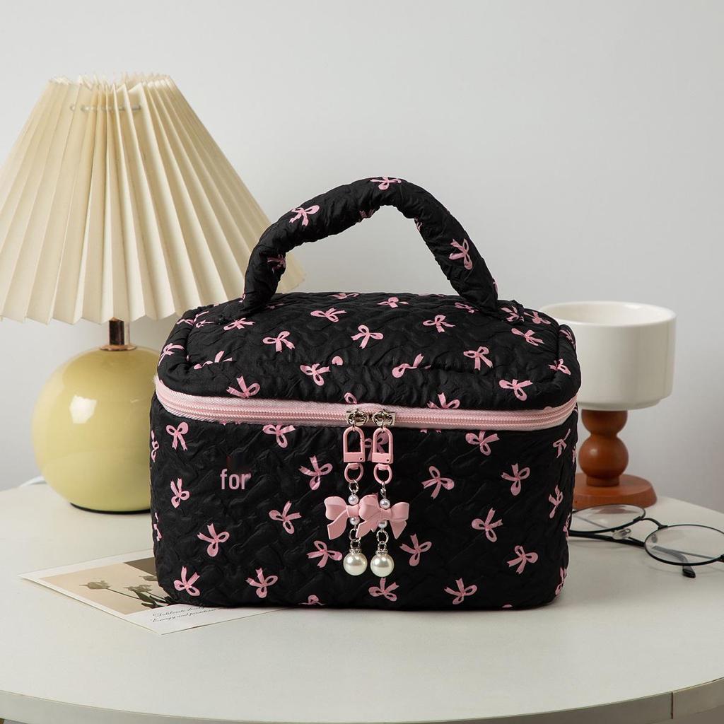 Large Capacity Women's Cosmetic Clutch & Toiletry Bag