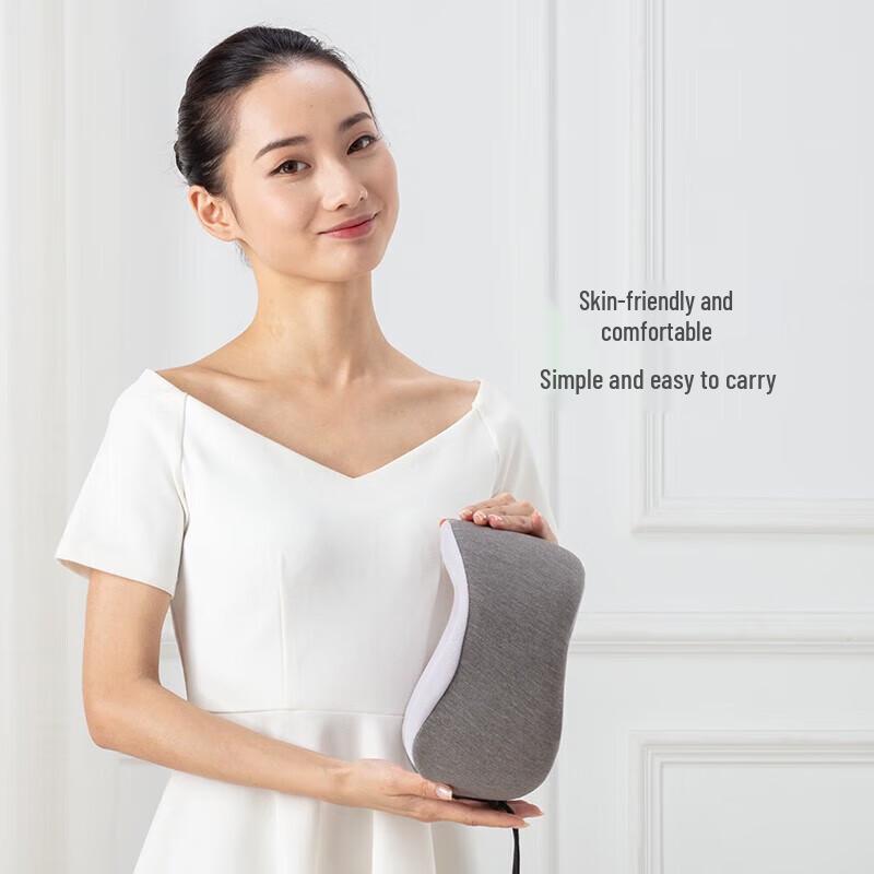 Jiancheng Memory Foam Massage Travel Neck Pillow CN plug (adapter included)