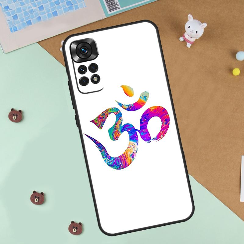 

OM Yoga GOA Zen Symbol Case For Xiaomi Redmi 14C 10C 12C 13C Cover For Redmi Note 14 Pro 13 9 10 11 12 10S 11S 12S Redmi Note 11