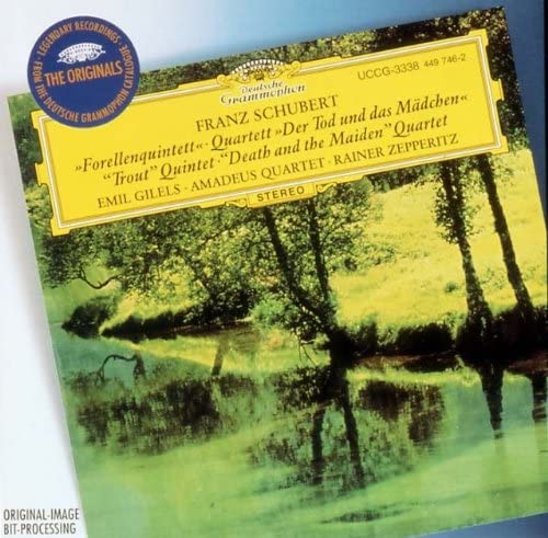 

CD GILELS EMIL AMADEUS QUARTET SCH Schubert P Quintet Masu UCCG3338 Victor Japan Classical Used