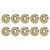 10pcs Inline Roller Skate Bearing Deep Groove 608rs ABEC-9 Miniature Ball Bearings Carbon Steel Longboard Bearing for Skateboard