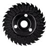 Multi-Functional Woodworking Serrated Grinding Wheel for Soft/Hardwood: Sanding, Cutting, Shaping, Polishing