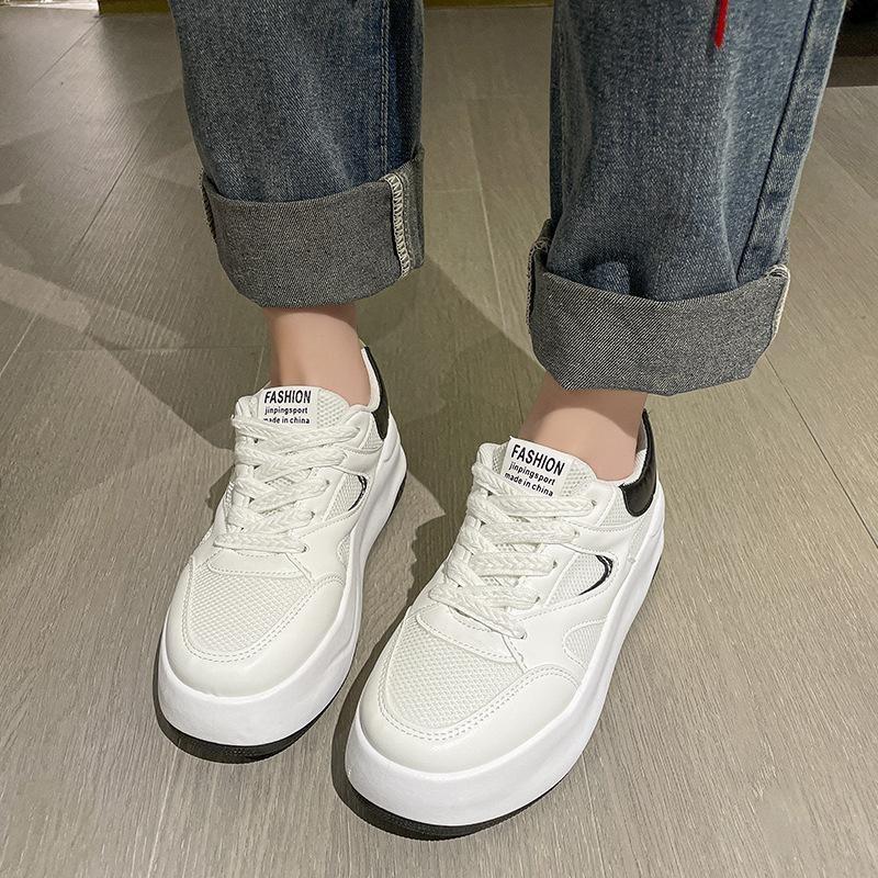 Síťované tenisky Old Daddy Dámské Letní Korejské Dámské Sportovní Boty Silná Podrážka Studentské Ležérní Boty