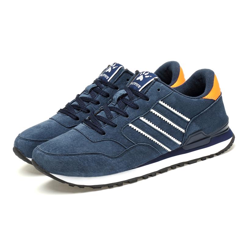 Мужские легкие кроссовки для спорта и отдыха удобная обувь для ходьбы путешествий на открытом воздухе 39 синий 2298₽