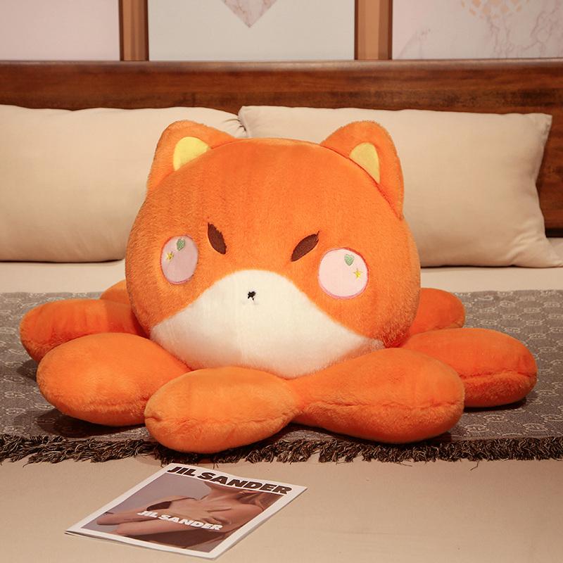 

Non-Toxic Soft Plush Cat Rabbit Fox Bear Plush Toy Cosplay Octopus Legs Stuffed Animals Doll Toy 35cm