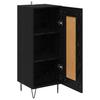 Sideboard in Black Oak Look 34.5 x 34 x 90 cm