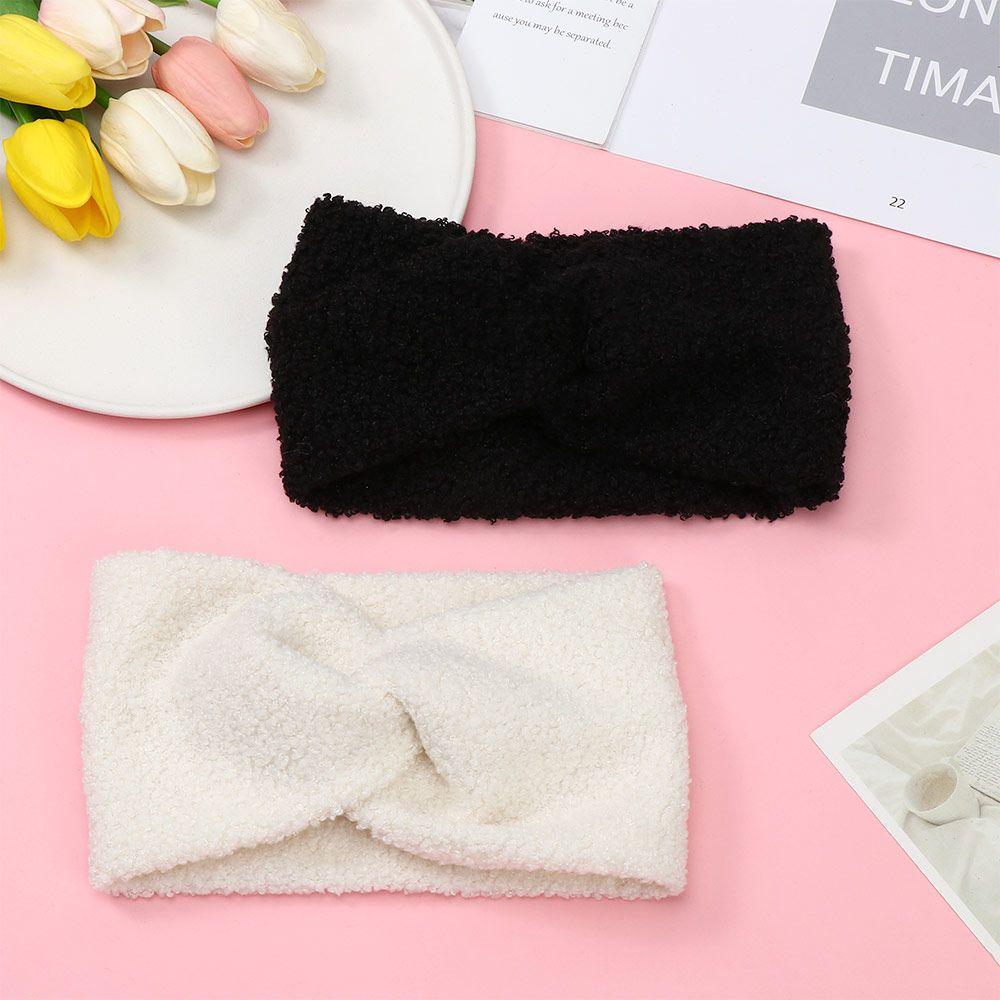 Women Hair Accessories Warmer Turbans Cross Hairband Ladies Cashmere Turban Twisted Knot Headband