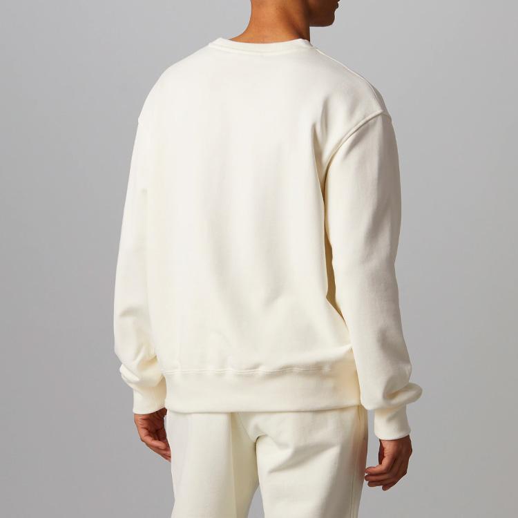 Adidas X Pharrell Williams Humanrace Basic Rundhals-Sweatshirt Off White Unisex Oberteile HK6695