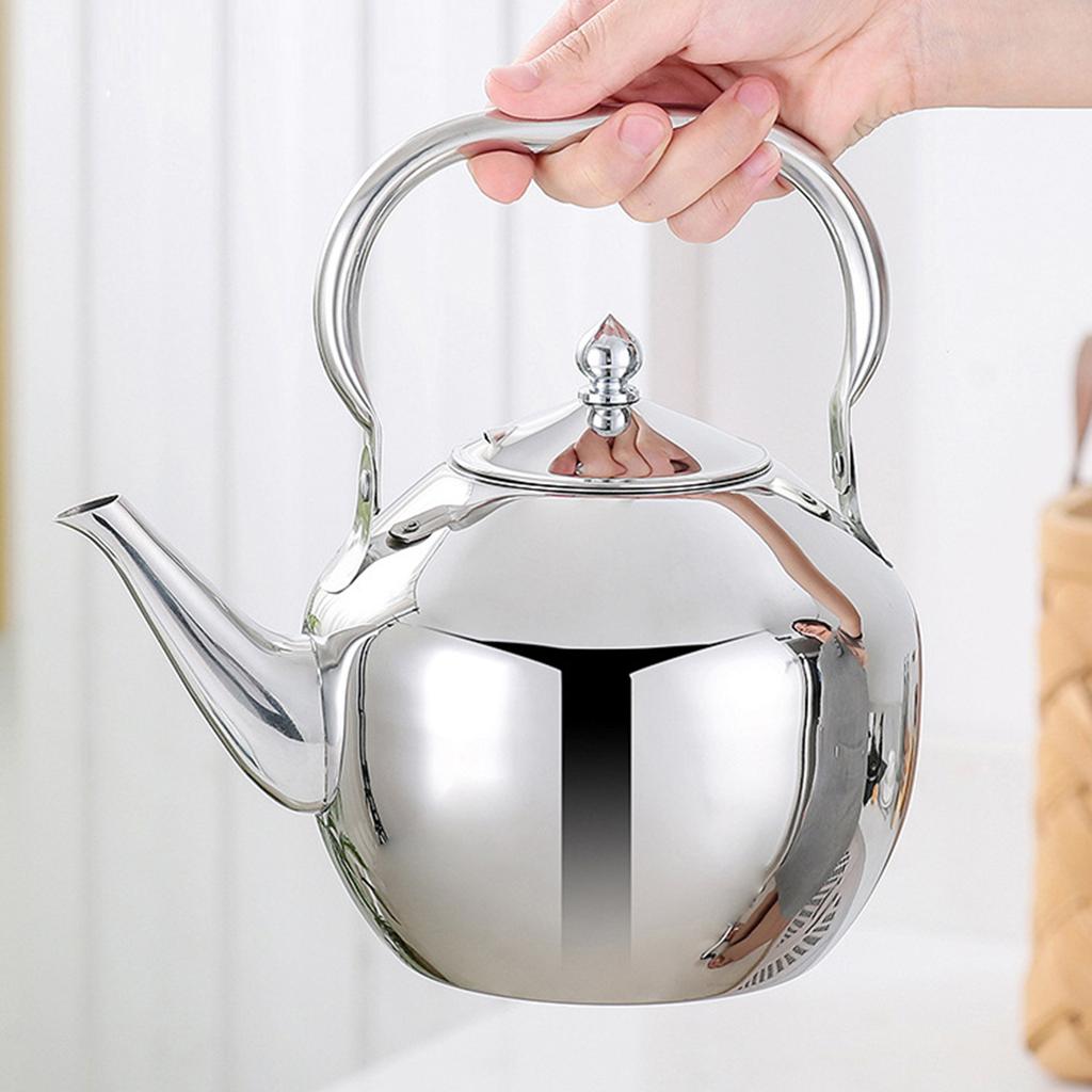 Multifuntional Large Water Kettles Stainless Steel Liquid Container Drink Dispensers Teas Pots for Daily and Party Use