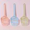 Cat Litter Scoop Long Handle Cat Litter Shovel Hangingable Sand Scoop for Cats Toilet Cleaning Big Hole Cats Shovel Pet Products