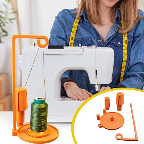 Garnrollenhalter für Nähmaschine Stickgarnständer Nähgarnrollenständer Reduziert Verwicklungen und Wicklungen für Stickerei Quilten Basteln