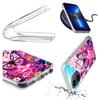 Etui Do Honor X7D / 400 Smart Obudowa Foto Case Plecki Motyl + Szkło 9H
