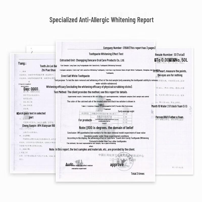 Leng Suan Ling Anti-Sensitivity Whitening Pump Toothpaste