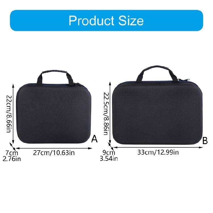 Drill Tool Bag Storage Case with Handle, Electric Grinder Drill Bag Zippers Pouches Replacement for Electric Drill Tool