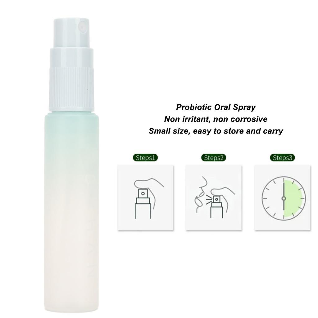 5 Pcs 20ml Oral Spray Quick Refreshing Lasting Effect Safe Healthy Portable Bad Breath Removal Mouth Spray