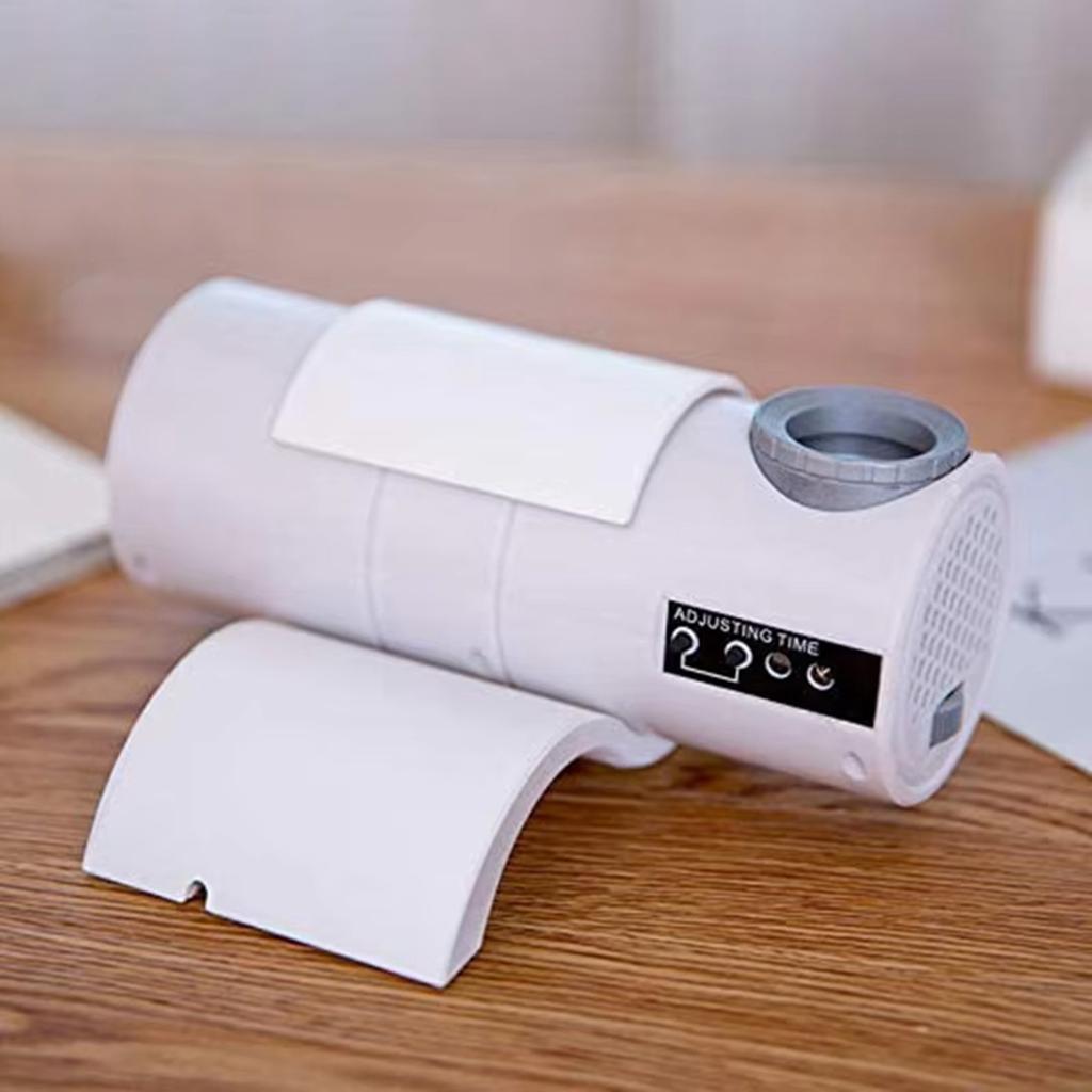 LED Wall Projection Clock with Remote Control and Arabic Numerals for Students and Professional Convenient Time Display