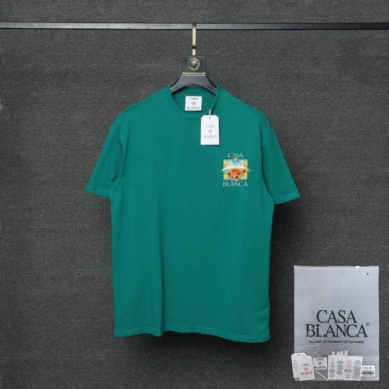 Casablanca Streetwear Kokvilnas T-krekls ar grafisku
