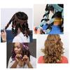 No Heat Hair Curling Rod Headband with Adjustable Strap Eight Claw Overnight Sleeping Hair Curler Soft Long Hair Curls Roller Styling Tool